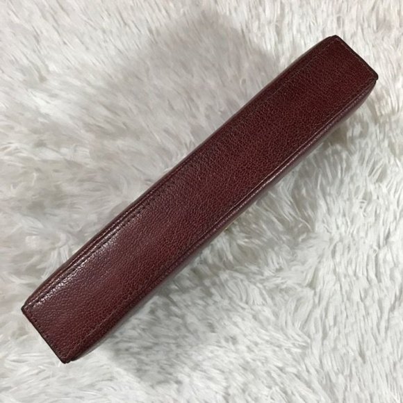 Genuine Italian Leather Cedar Wood Hygrometer Humidor w/ Storage Bag & Punch - Picture 5 of 13